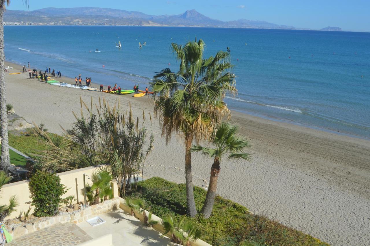 Excepcional Apartamento Amanecer Al Borde De Playa Y Mar, En Chalet Roquetes Alicante Kültér fotó