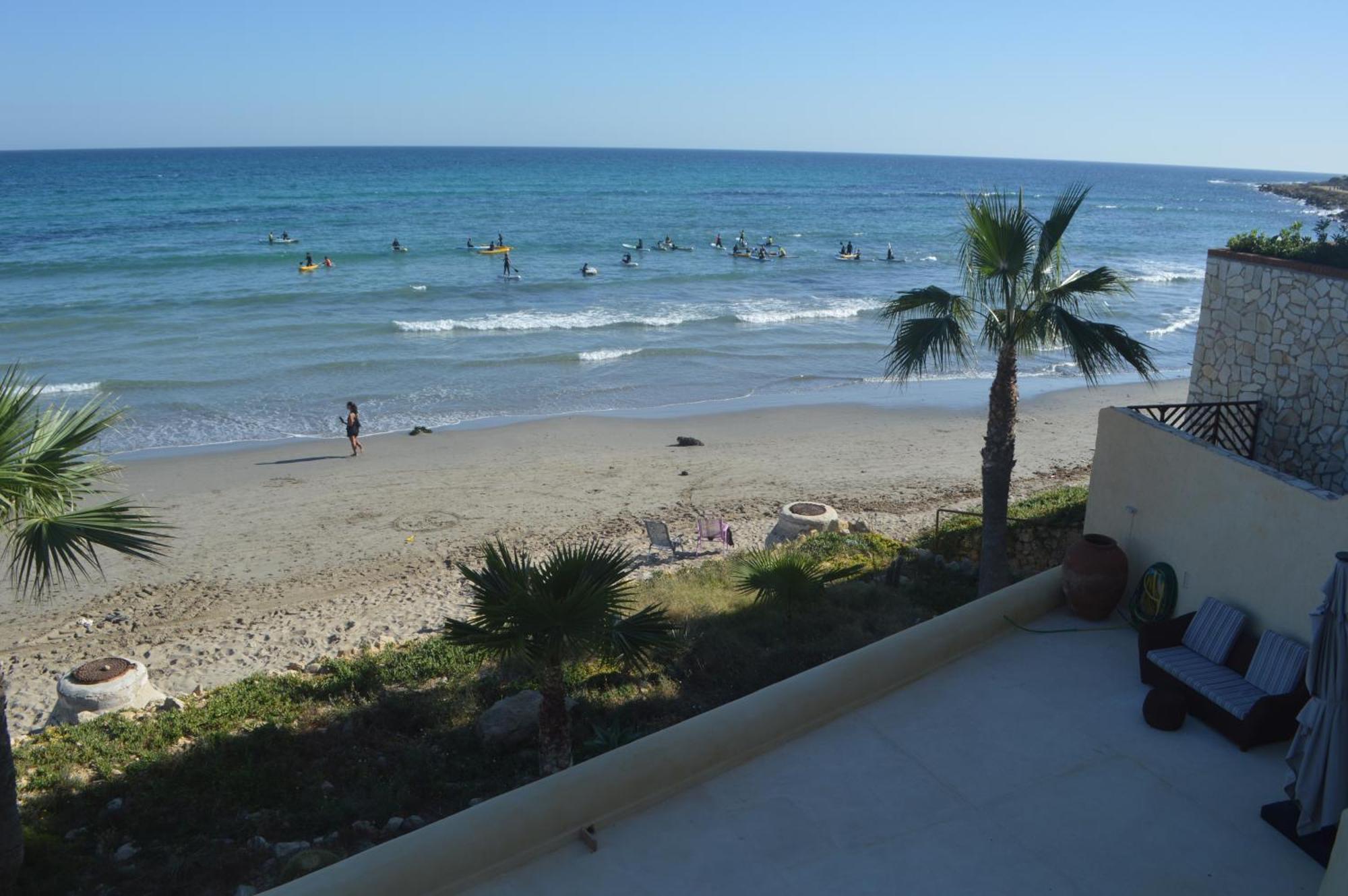 Excepcional Apartamento Amanecer Al Borde De Playa Y Mar, En Chalet Roquetes Alicante Kültér fotó