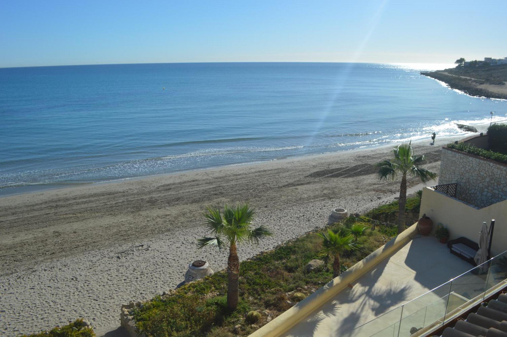 Excepcional Apartamento Amanecer Al Borde De Playa Y Mar, En Chalet Roquetes Alicante Kültér fotó